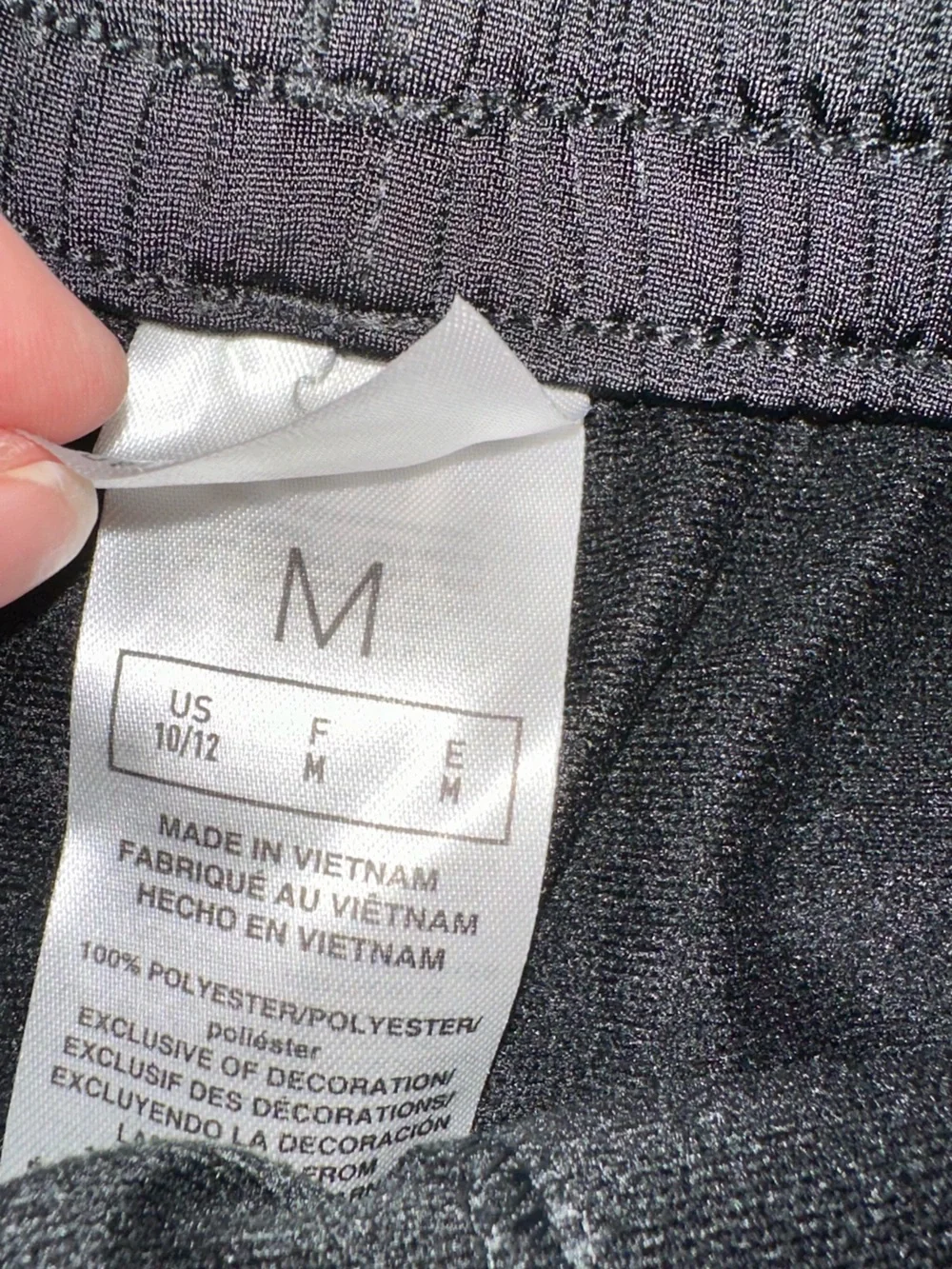 adidas Classic Black Track Pants with White Three-Stripes - Picture 3 of 4